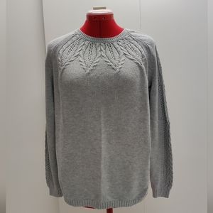 Light gray knit Sonoma sweater